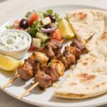 Brochettes de porc souvlaki