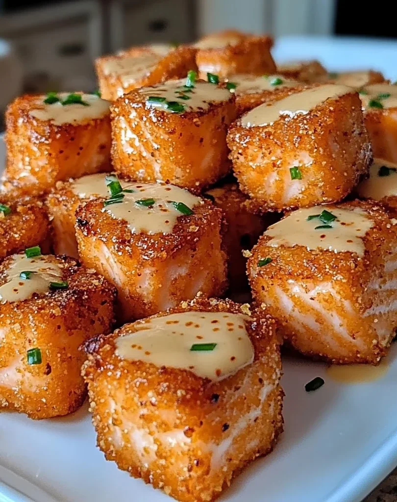 Crispy Bang Bang Salmon Bites That Wow Every Palate!