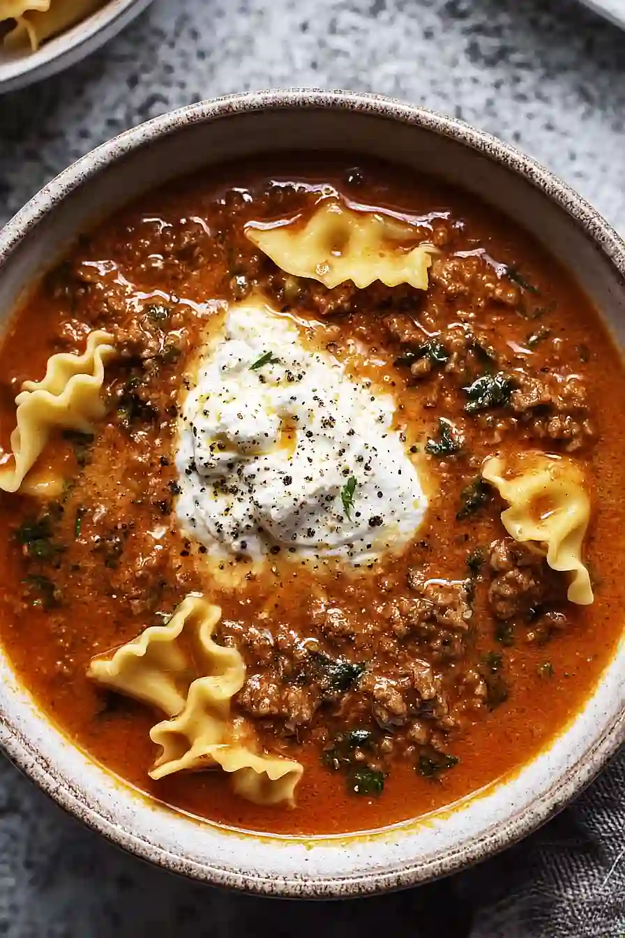 Mouthwatering One Pot Lasagna Soup: The Ultimate Comfort Food in a Bowl
