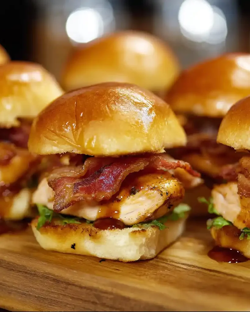 Maple Chicken & Beef Bacon Sliders: The Perfect Sweet and Savory Bite