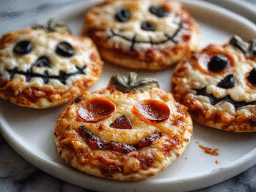 7 Spooky DIY Mini Halloween Pizzas You’ll Love