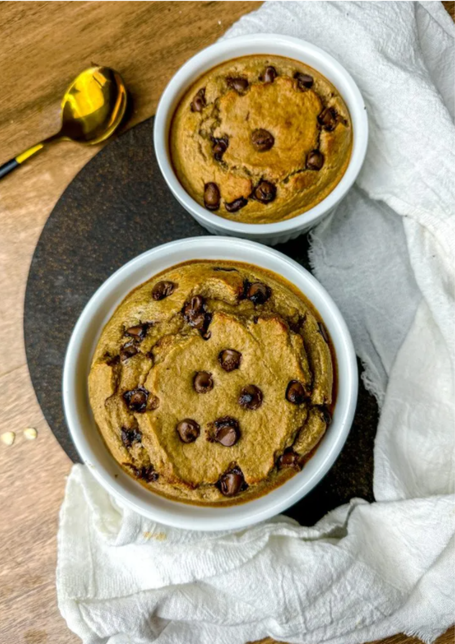 Baked Oats Façon Cookie Dough (La Recette Healthy au Cœur Coulant !)